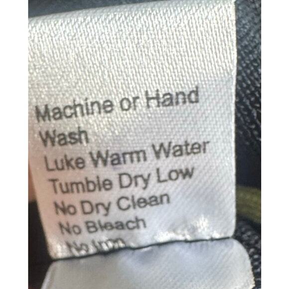 Ming Wang XL Black Lime Green Open Front Jacket Top w/ Hook Closure - Picture 7 of 8